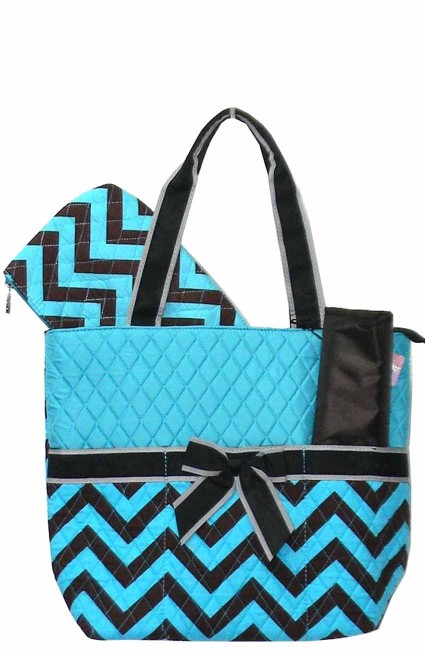 Diaper Bag-CC-601/BRN/TUR/BLK